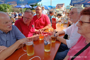 SPD-Tisch in Schwaig