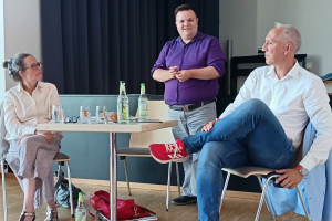 Jan Plobner als Moderator