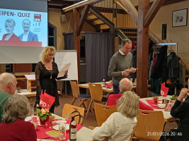 Bekanntgabe der Siegertische